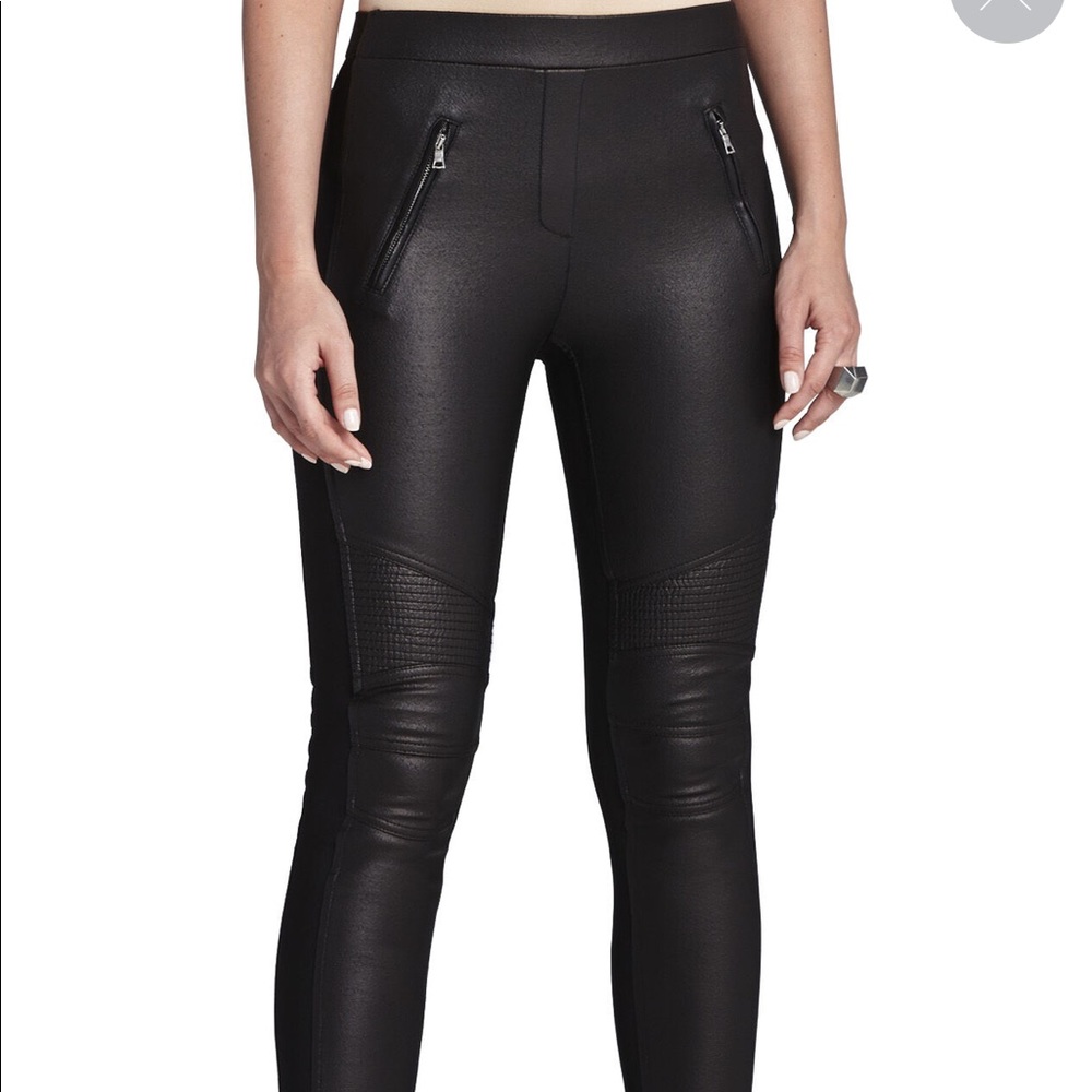 BCBGMAXAZRIA Kalin Motorcycle Legging